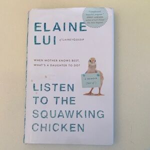 's 'Listen to the Squawking Chicken' Coffee Table Book - White Cover